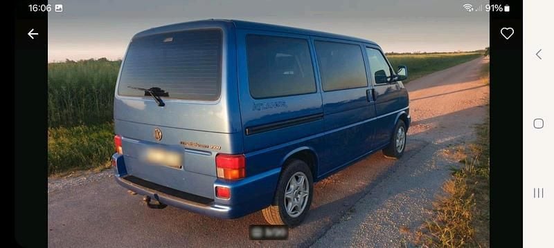 Gebraucht VW T4 102 PS (75 kW) 1998 Blau Van