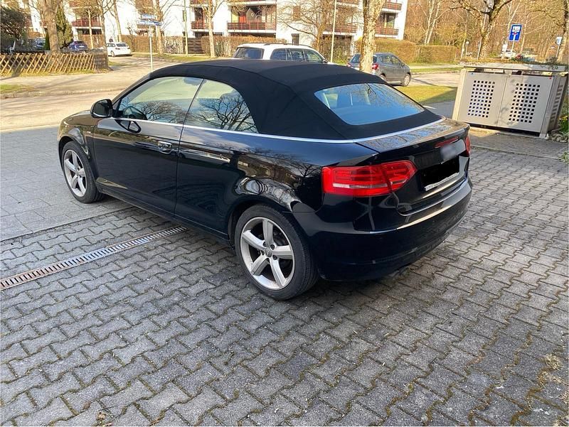 Gebraucht Audi A3 Cabriolet S-Line 140 PS (102 kW) 2009 Schwarz Cabrio