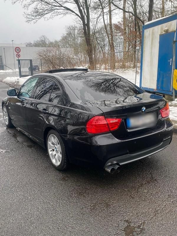 Schwarz Gebraucht 2008 BMW 325 M Sport Limousine | 6.350 € (Fairer Preis) - Bild 1/4