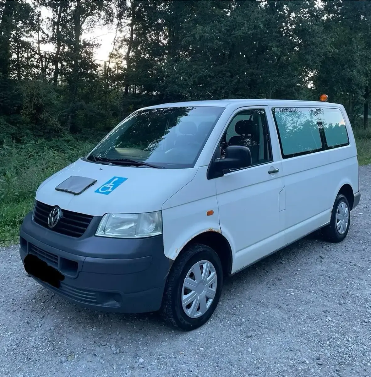Gebraucht VW T5 85 PS (62 kW) 2005 Weiß Van