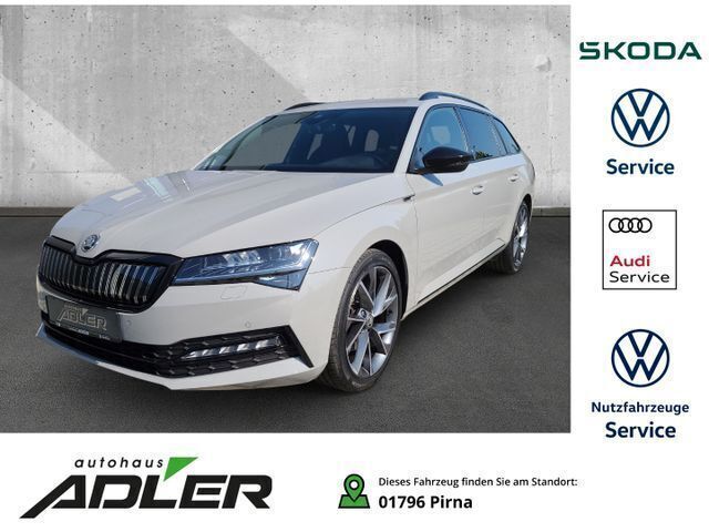 Grau Gebraucht 2020 Skoda Superb SportLine Kombi | 24.490 € (Fairer Preis) - Bild 1/4