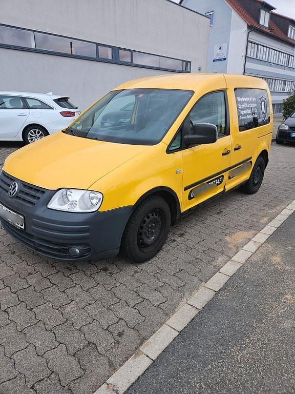Gebraucht VW Caddy 69 PS (50 kW) 2006 Gelb Van / Kleinbus
