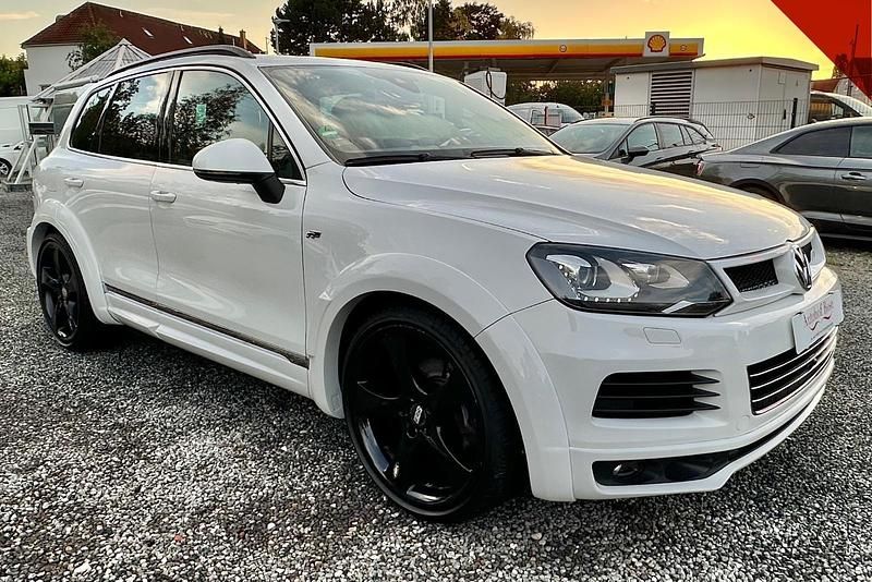 Weiß Gebraucht 2013 VW Touareg R-line SUV | 25.000 € (Teuer) - Bild 1/4