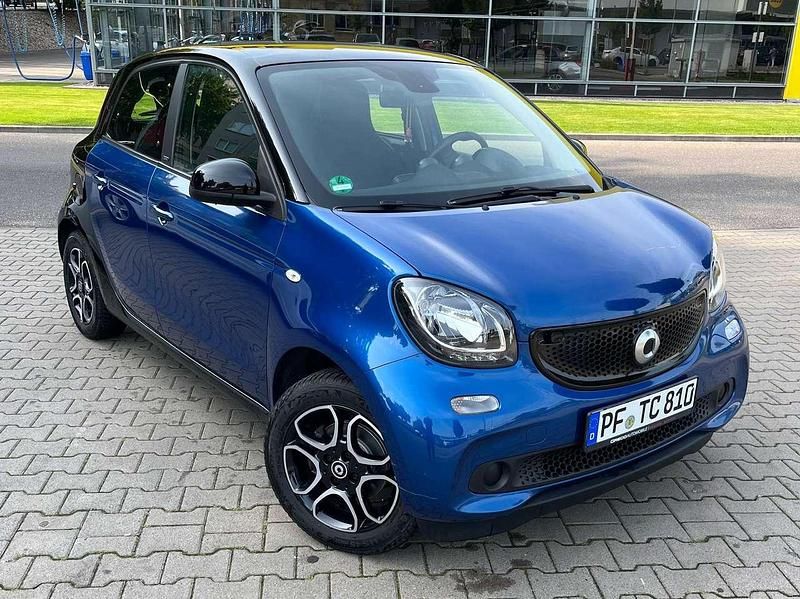 Blau Gebraucht 2016 Smart ForFour Prime Kleinwagen | 7.500 € (Fairer Preis) - Bild 1/4