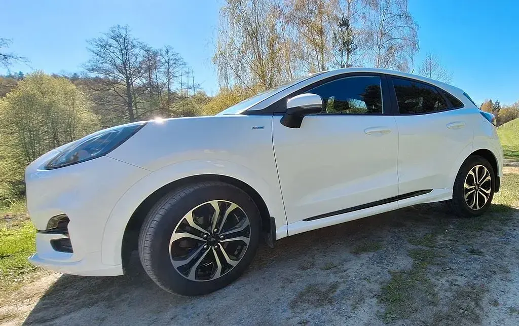 Gebraucht Ford Puma ST-Line 125 PS (91 kW) 2021 Weiß SUV