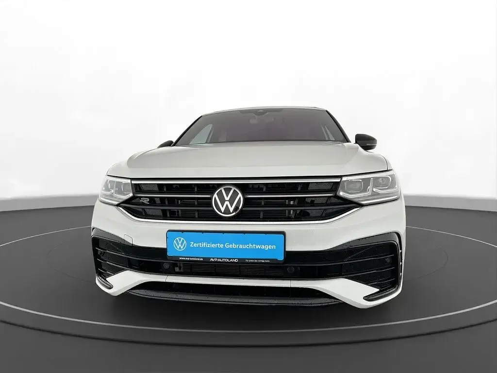Gebraucht VW Tiguan Allspace R-line 190 PS (139 kW) 2022 Oryxweiss perlmuteffekt (metallic) SUV