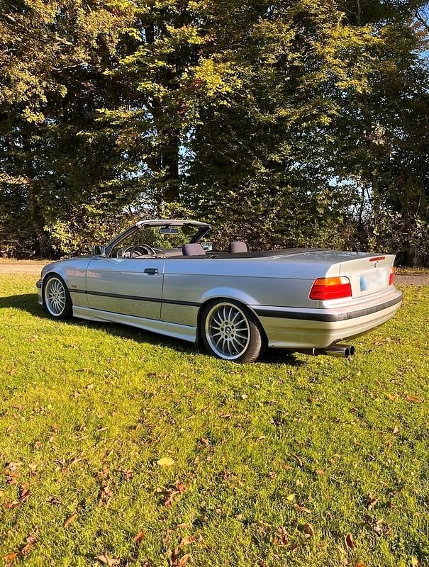 Gebraucht BMW 320 Cabriolet 150 PS (110 kW) 1998 Silber Cabrio
