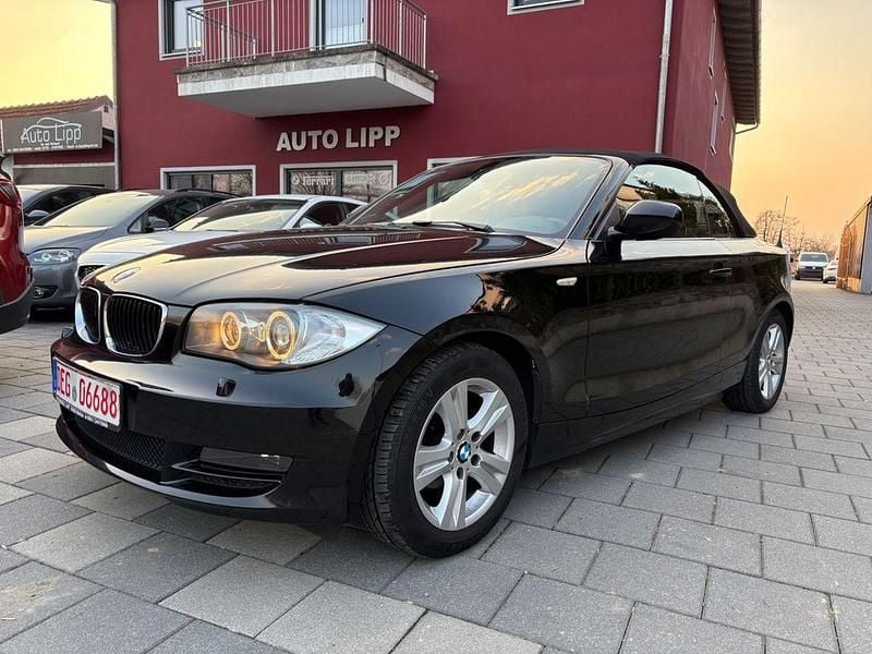 Gebraucht BMW 118 Cabriolet Efficient Dynamics 143 PS (105 kW) 2010 Schwarz Cabrio