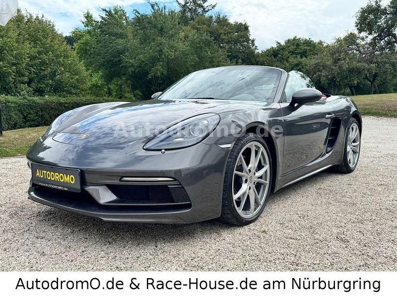 Grau Gebraucht 2018 Porsche 718 Boxster Sport Cabrio | 58.718 € (Fairer Preis) - Bild 1/4