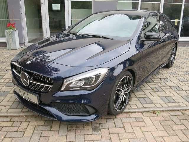 Grün Gebraucht 2017 Mercedes CLA200 AMG Kombi | 21.990 € (Fairer Preis) - Bild 1/4