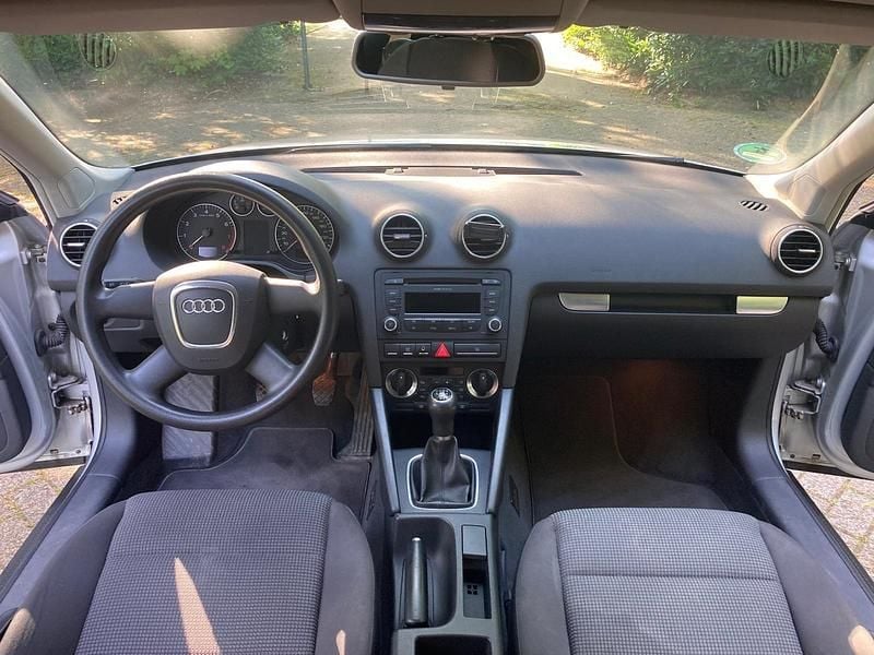 Usata Audi A3 102 CV (75 kW) 2007 Grigio Utilitaria