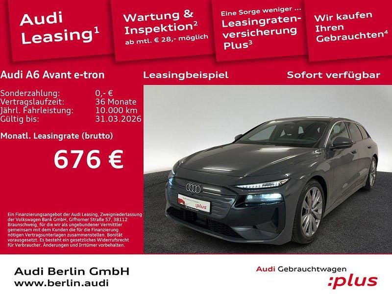 Magnetgrau Gebraucht 2025 Audi A6 e-tron Performance Kombi | 70.900 € - Bild 1/3