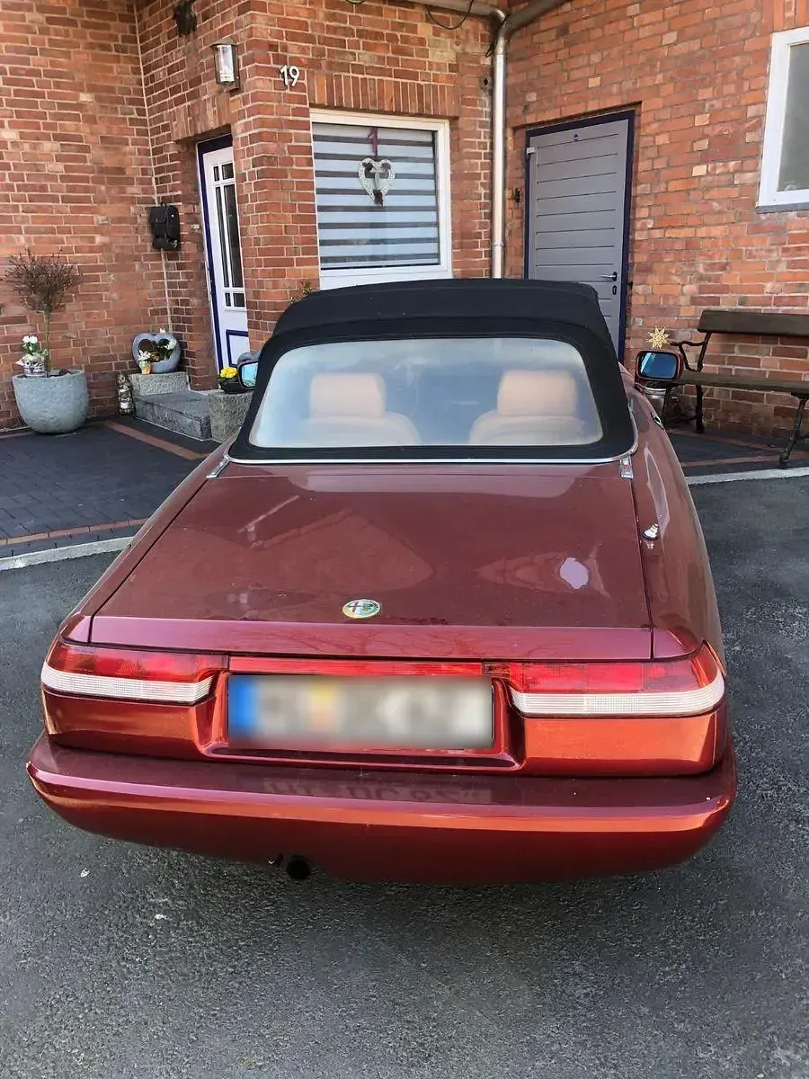 Gebraucht Alfa Romeo Spider 120 PS (88 kW) 1991 Rot Cabrio