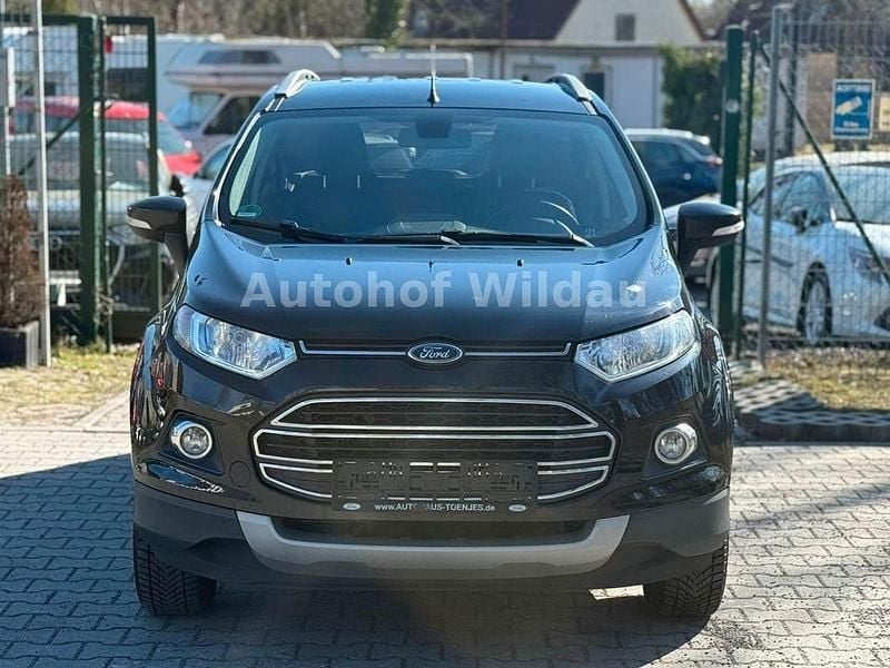 Gebraucht Ford Ecosport Titanium 125 PS (91 kW) 2017 Schwarz SUV