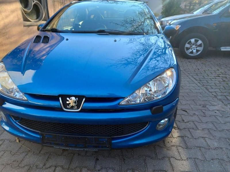 Gebraucht Peugeot 206 CC 109 PS (80 kW) 2006 Blau Cabrio