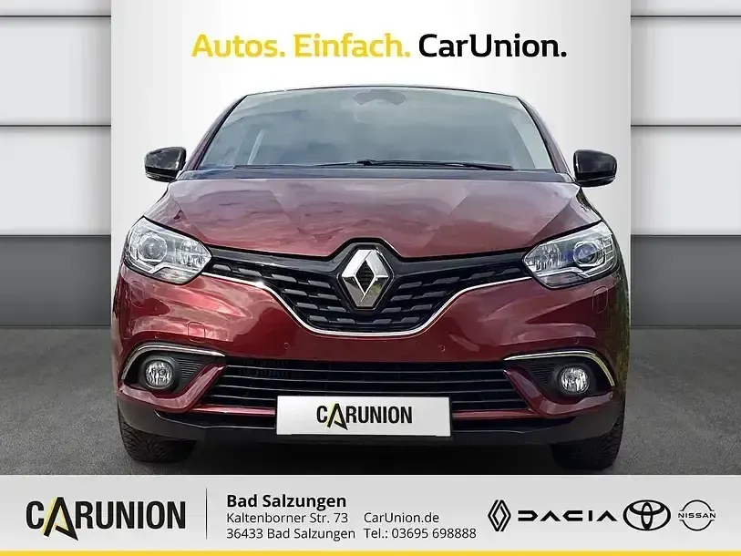 Gebraucht Renault Scénic IV LIMITED Deluxe 140 PS (102 kW) 2019 Karmesinrot metalli Van / Kleinbus