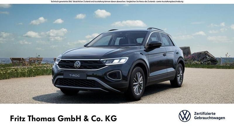 Gebraucht VW T-Roc Life 150 PS (110 kW) 2025 Deep black perleffekt SUV