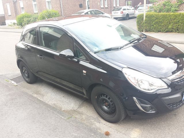 Gebraucht Opel Corsa 69 PS (50 kW) 2011 Schwarz metallic Limousine