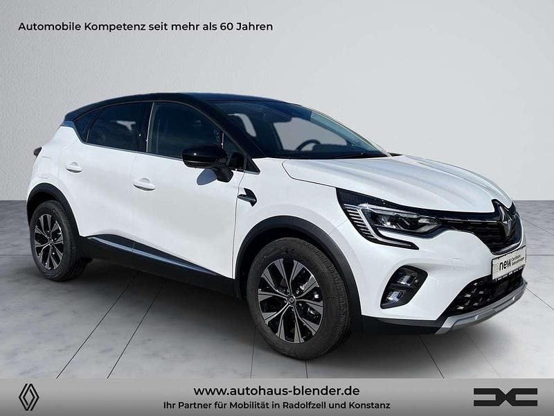 Gebraucht Renault Captur Techno 143 PS (105 kW) 2024 Perlmuttweiß metallic, black SUV