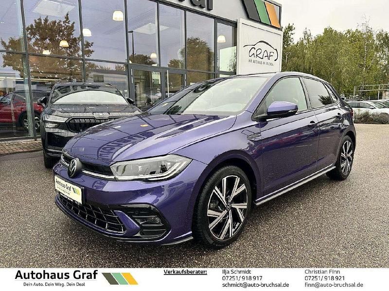 Vibrant violet metallic Gebraucht 2022 VW Polo R-line Kleinwagen | 22.990 € (Etwas zu teuer) - Bild 1/4