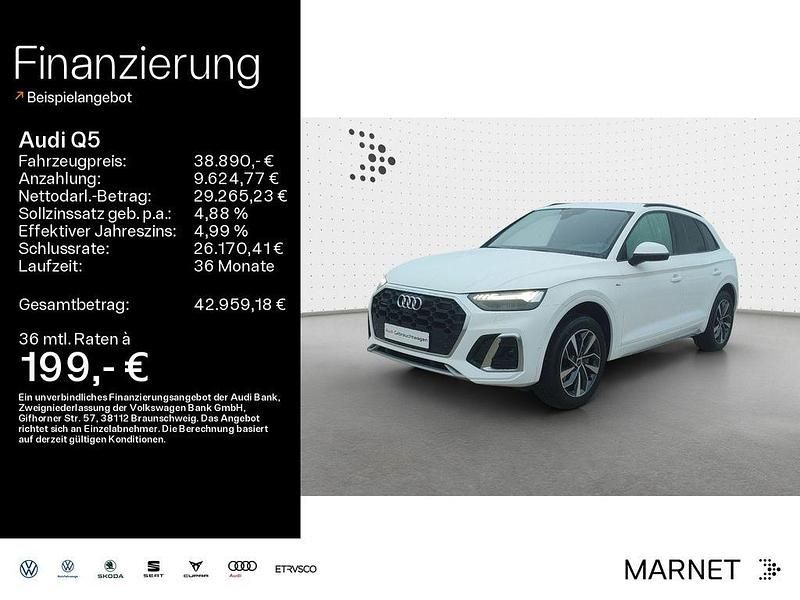 Ibisweiß Gebraucht 2022 Audi Q5 S-Line SUV | 38.890 € (Guter Preis) - Bild 1/4
