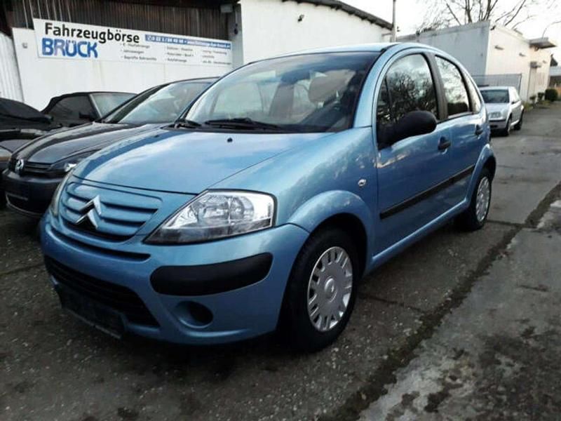 Gebraucht Citroën C3 Style 73 PS (53 kW) 2007 Lack blau lucia/metallic Kleinwagen