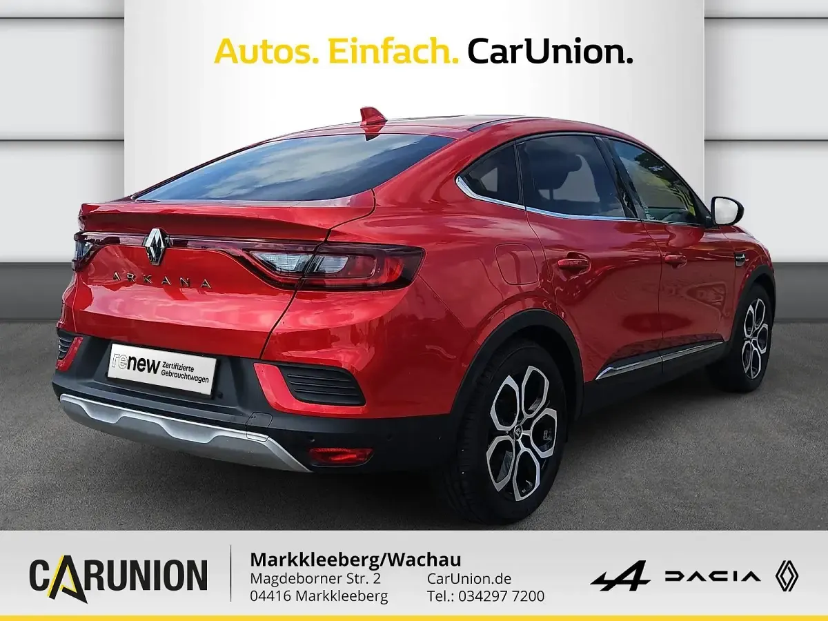 Gebraucht Renault Arkana Intens 140 PS (102 kW) 2021 Rot SUV