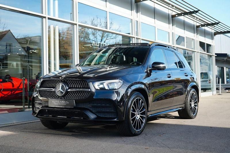 Schwarz Gebraucht 2020 Mercedes GLE350 AMG line SUV | 53.990 € (Teuer) - Bild 1/4