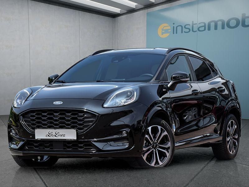 Schwarz Gebraucht 2024 Ford Puma ST-Line SUV | 29.749 € (Teuer) - Bild 1/4