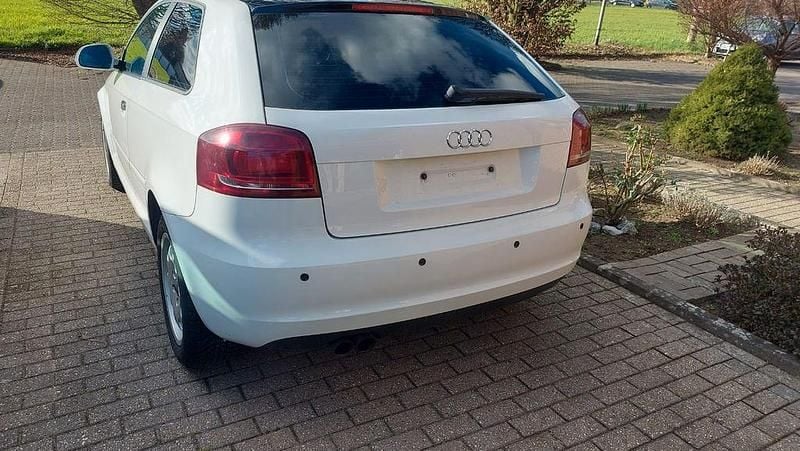 Gebraucht Audi A3 Ambiente 125 PS (91 kW) 2009 Weiß Kleinwagen