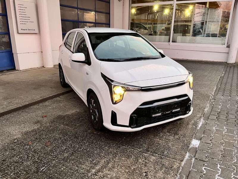 Schneeweiß (ud) Neu 2025 Kia Picanto 2 Kleinwagen | 17.460 € (Fairer Preis) - Bild 1/4