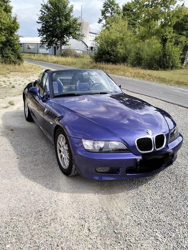 Blau Gebraucht 1999 BMW Z3 Cabrio | 9.300 € (Guter Preis) - Bild 1/4