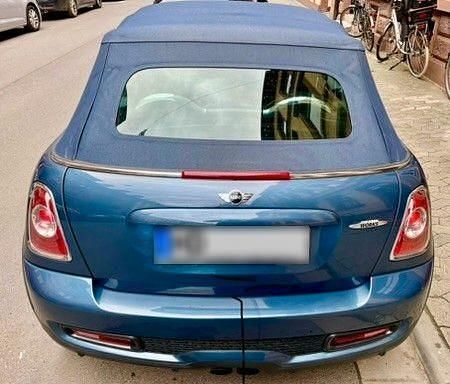 Gebraucht Mini John Cooper Works Cabriolet 211 PS (155 kW) 2011 Blau Cabrio