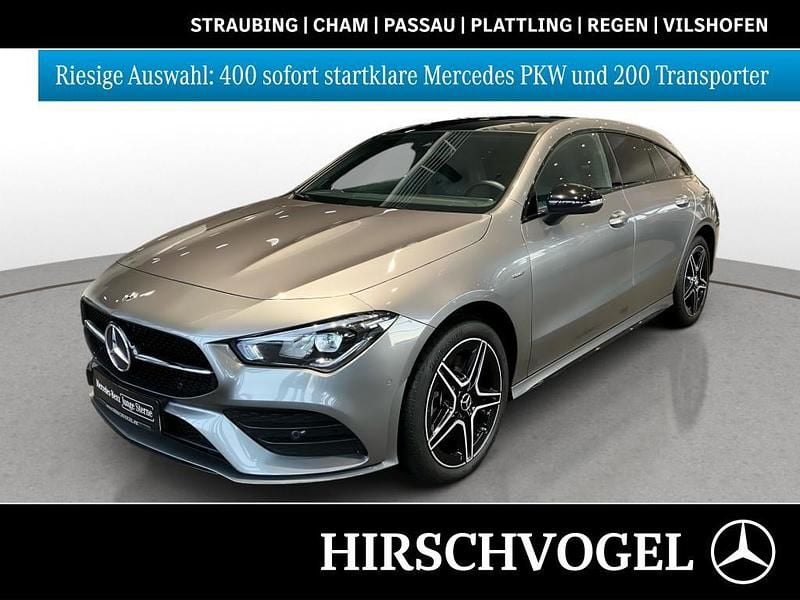Metalliclack mountaingrau (metallic) Gebraucht 2021 Mercedes CLA250e Shooting Brake Edition Kombi | 24.940 € (Fairer Preis) - Bild 1/4