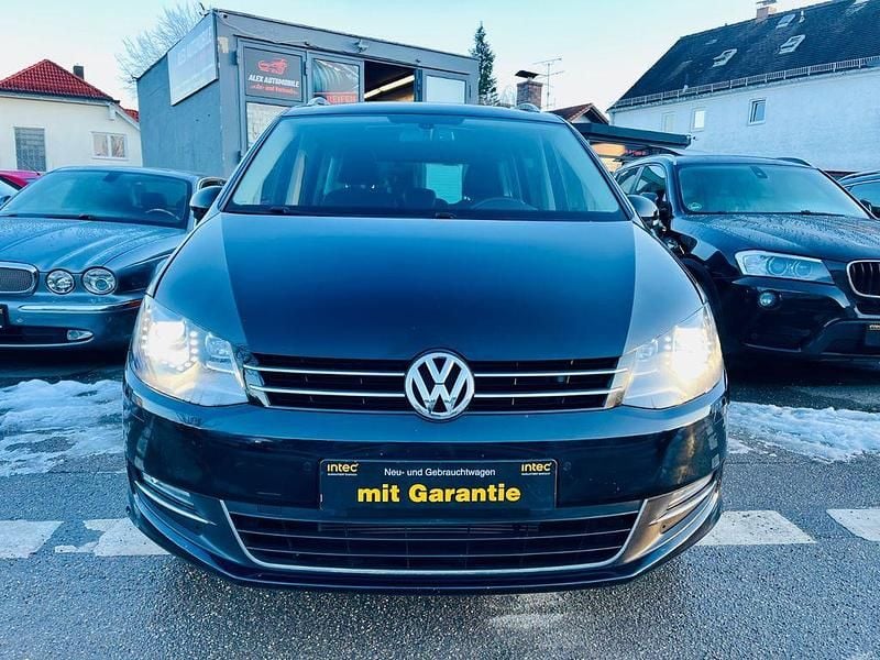 Brugt VW Sharan Highline 140 HK (102 kW) 2011 Sort MPV