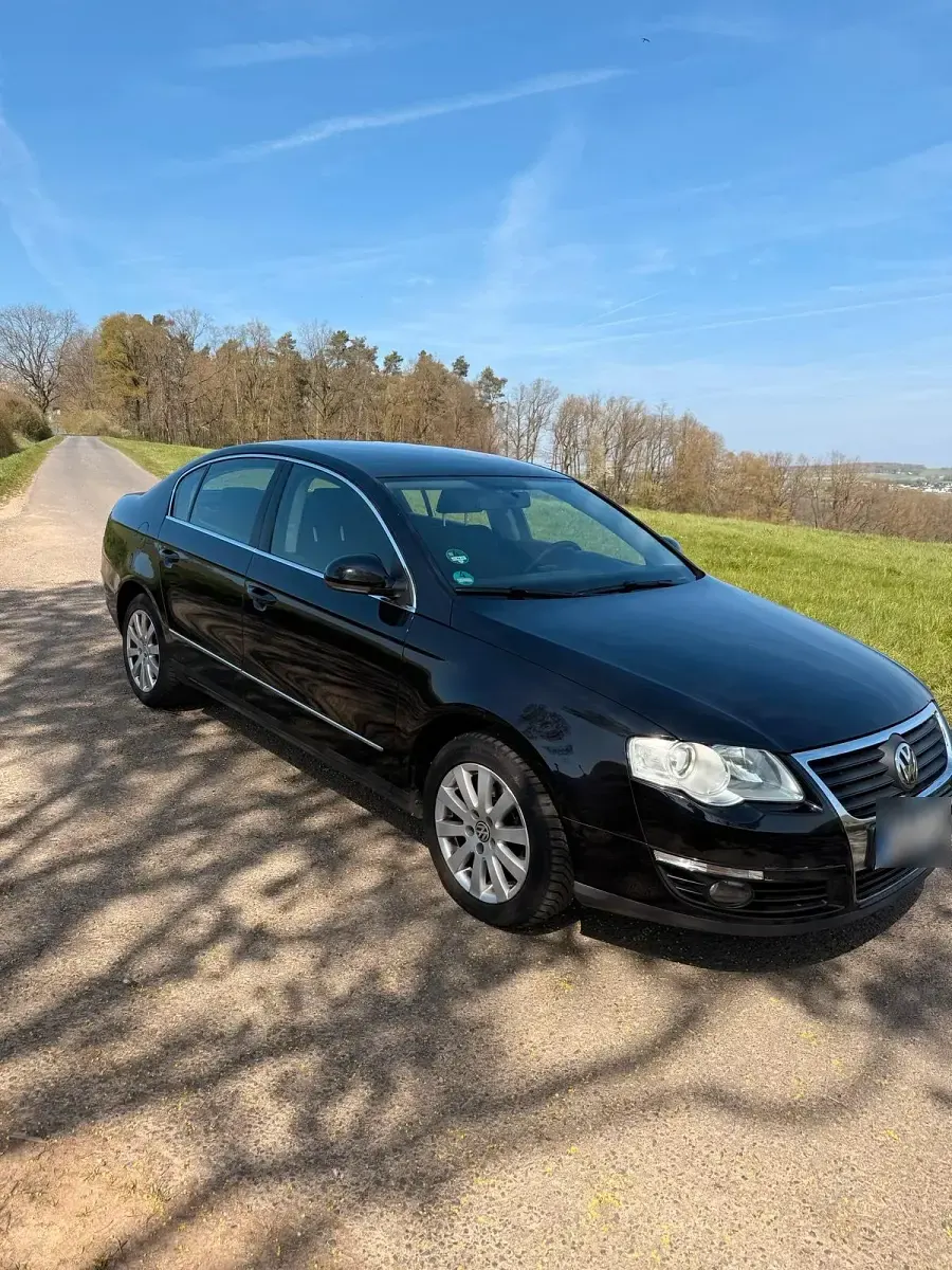 Używany VW Passat 160 KM (117 kW) 2009 Czarny Sedan/Limuzyna