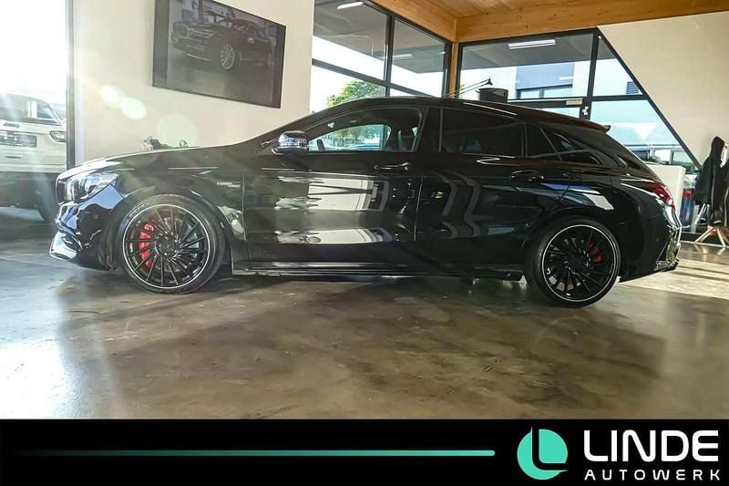 Gebraucht Mercedes CLA45 AMG AMG 381 PS (280 kW) 2018 Nachtschwarz  unilack Kombi