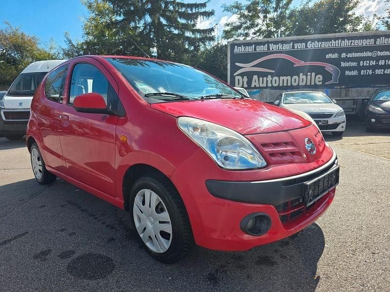 Rot Gebraucht 2010 Nissan Pixo Acenta Kleinwagen | 2.900 € (Guter Preis) - Bild 1/4