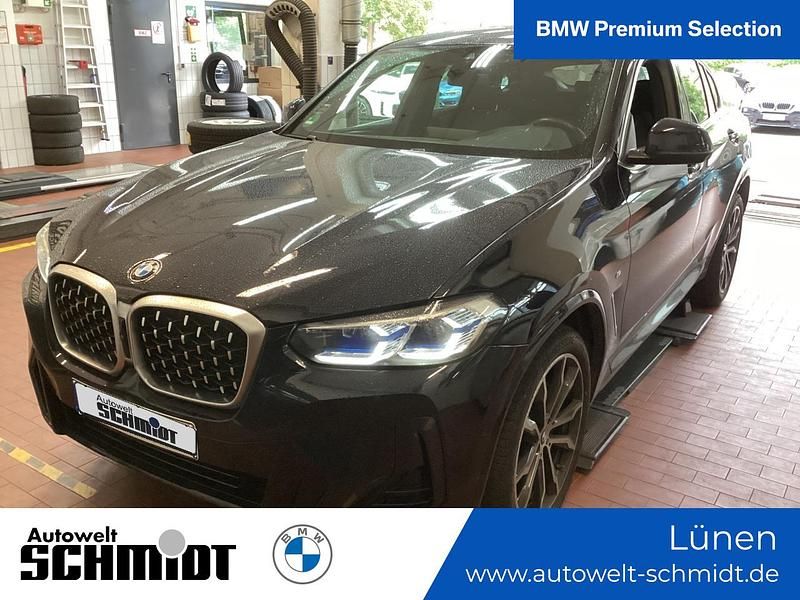 M carbonschwarz Gebraucht 2022 BMW X4 M Sport SUV | 46.090 € (Etwas zu teuer) - Bild 1/2