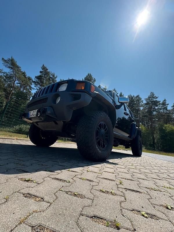 Schwarz Gebraucht 2006 Hummer H3 SUV | 11.990 € (Teuer) - Bild 1/4