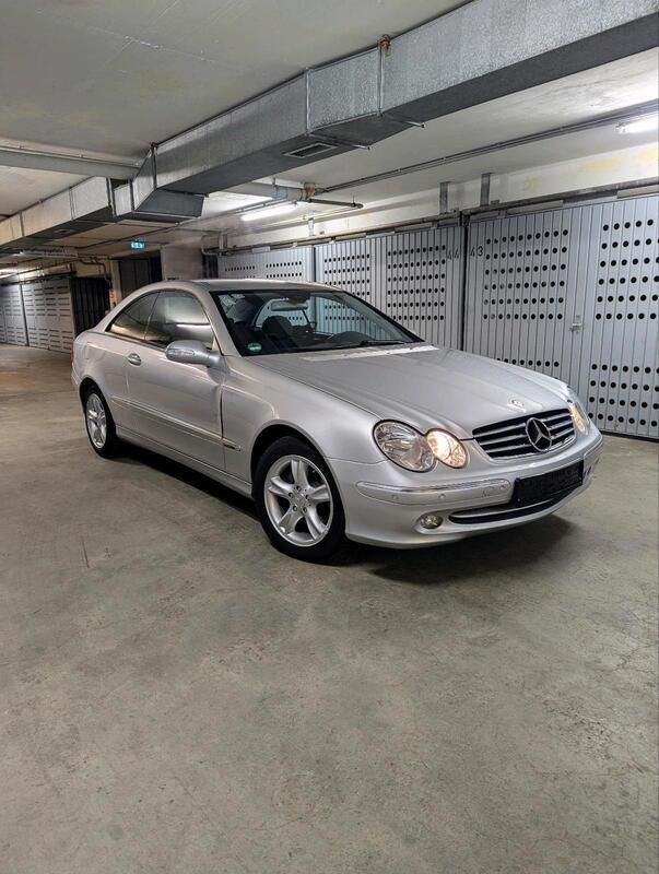 Silber Gebraucht 2006 Mercedes CLK200 Avantgarde Coupé | 6.999 € (Guter Preis) - Bild 1/4