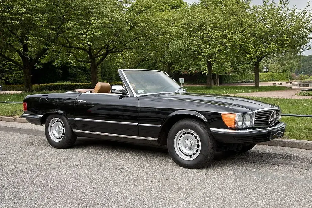 Gebraucht Mercedes SL380 155 PS (114 kW) 1983 Schwarz Cabrio
