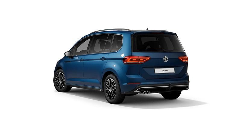 Gebraucht VW Touran Highline 150 PS (110 kW) 2020 Blau Van / Kleinbus