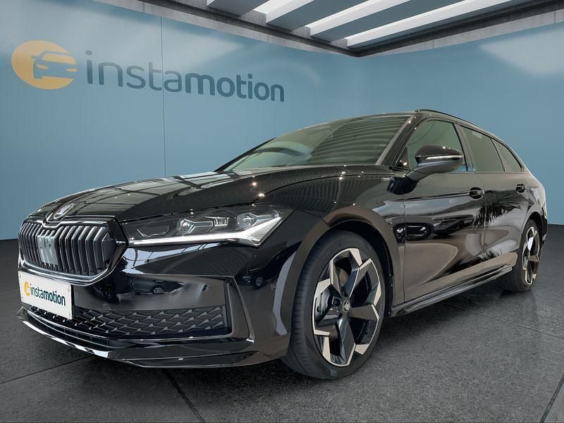 Schwarz Neu 2025 Skoda Superb Kombi | 59.099 € - Bild 1/4