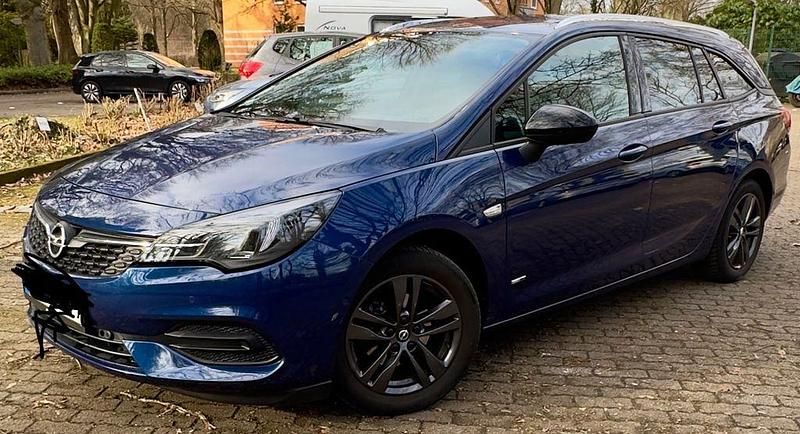 Gebraucht Opel Astra Design & Tech 145 PS (106 kW) 2022 Blau Kombi