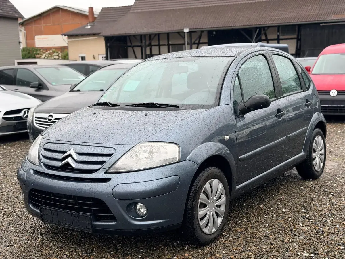 Gebraucht Citroën C3 Comfort 88 PS (64 kW) 2008 Grau Kleinwagen