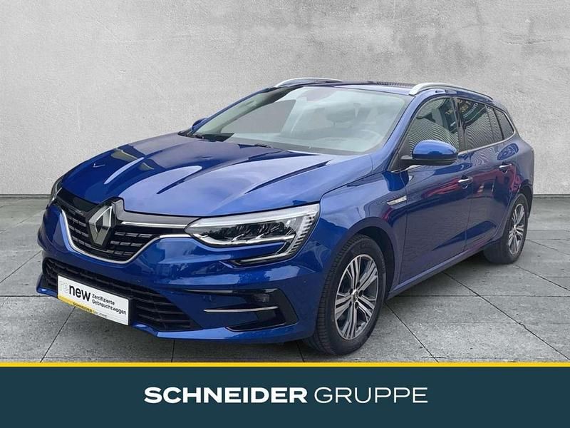 Iron blau Gebraucht 2021 Renault Mégane GrandTour Intens Kombi | 18.490 € (Fairer Preis) - Bild 1/4
