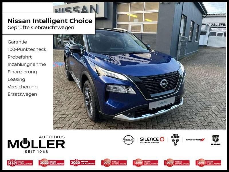 Blue/black Gebraucht 2025 Nissan X-Trail Tekna+ SUV | 44.990 € - Bild 1/4