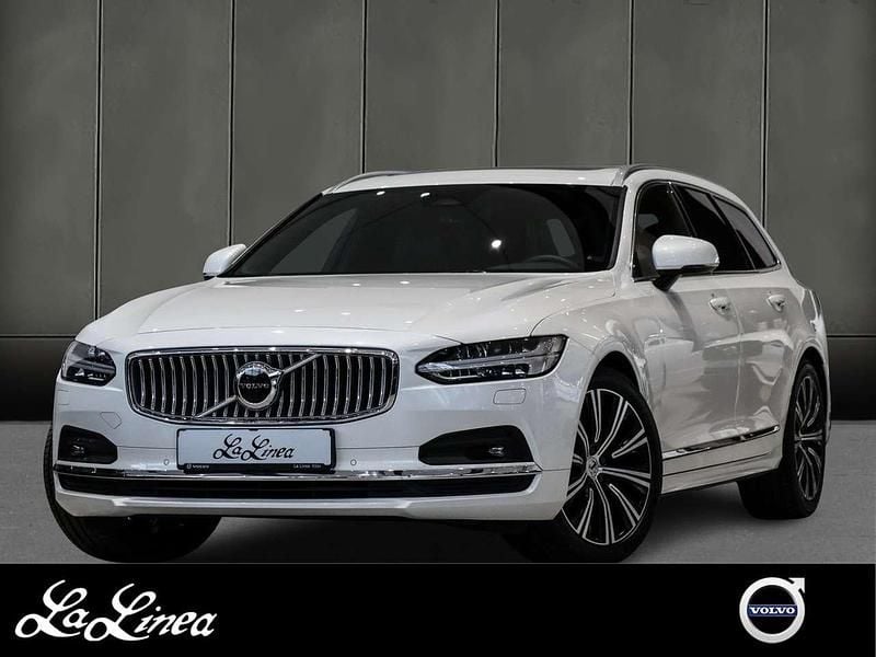 Weiss Gebraucht 2023 Volvo V90 Plus Kombi | 40.390 € (Fairer Preis) - Bild 1/3