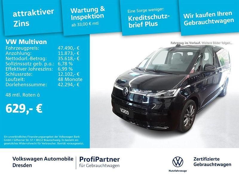 Schwarz Gebraucht 2022 VW T7 Life Van | 47.490 € (Superpreis) - Bild 1/4